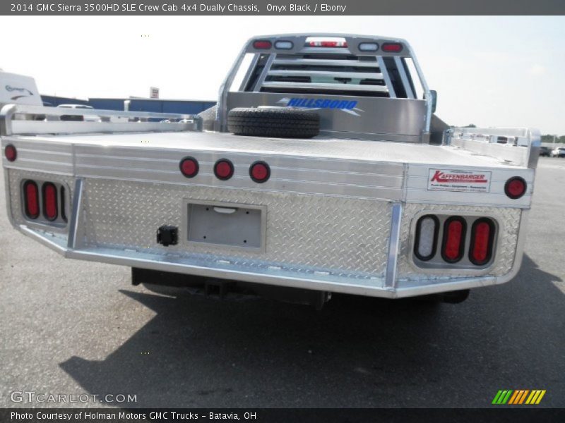 Onyx Black / Ebony 2014 GMC Sierra 3500HD SLE Crew Cab 4x4 Dually Chassis