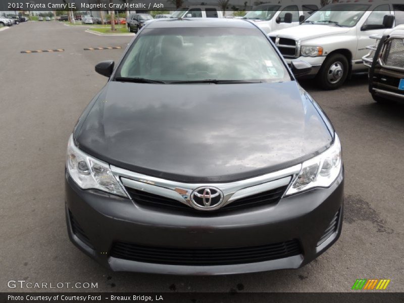 Magnetic Gray Metallic / Ash 2012 Toyota Camry LE