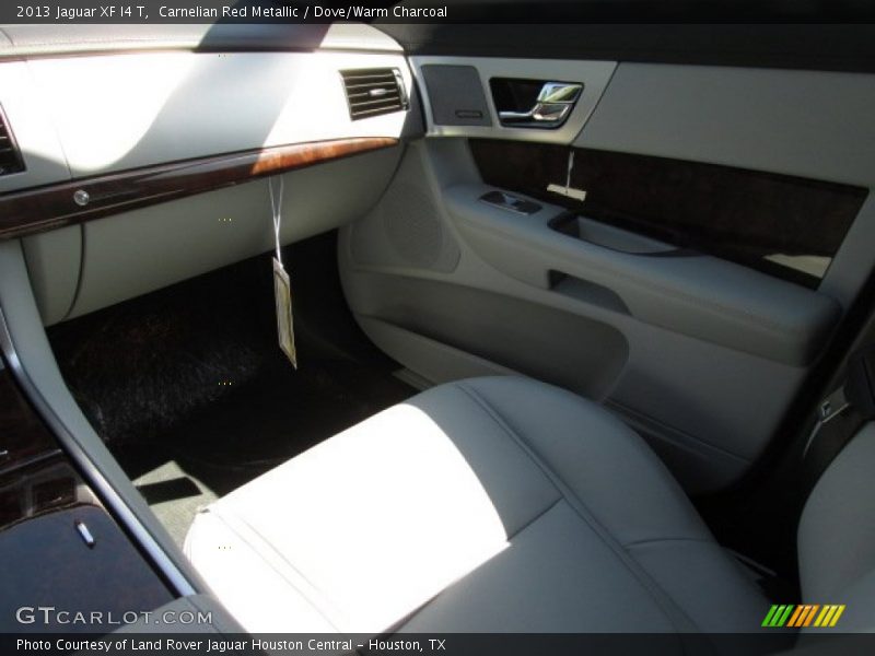 Carnelian Red Metallic / Dove/Warm Charcoal 2013 Jaguar XF I4 T