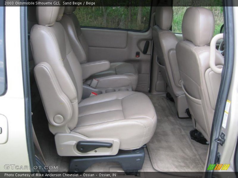 Sand Beige / Beige 2003 Oldsmobile Silhouette GLS
