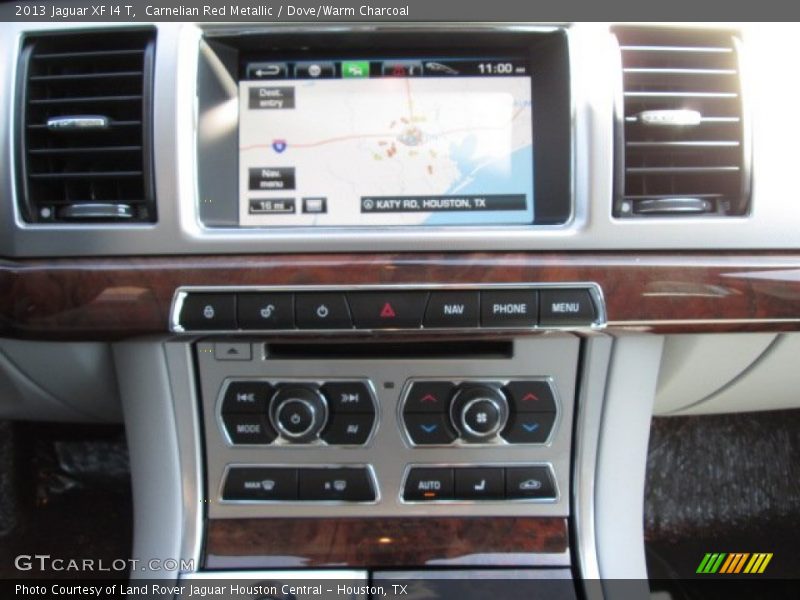 Carnelian Red Metallic / Dove/Warm Charcoal 2013 Jaguar XF I4 T