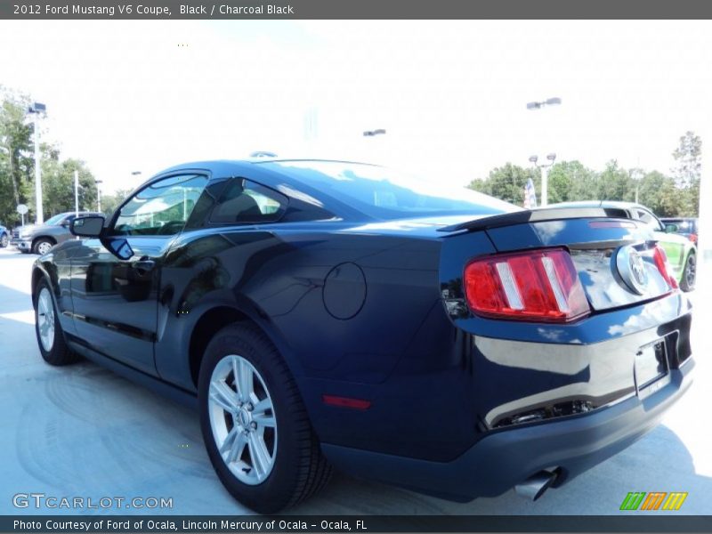 Black / Charcoal Black 2012 Ford Mustang V6 Coupe