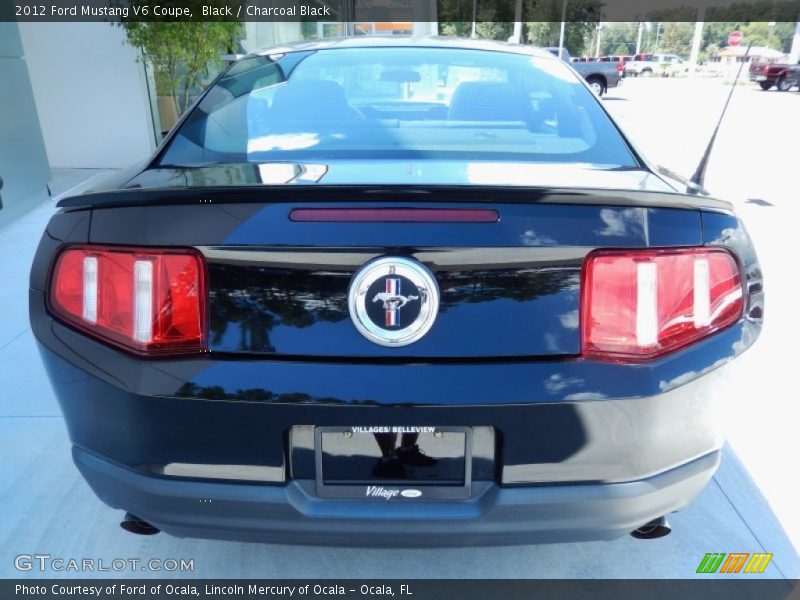 Black / Charcoal Black 2012 Ford Mustang V6 Coupe
