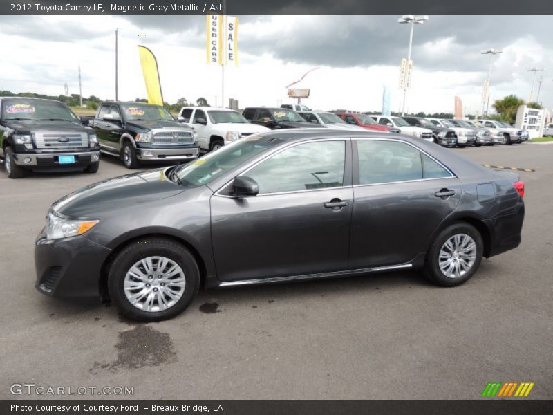 Magnetic Gray Metallic / Ash 2012 Toyota Camry LE