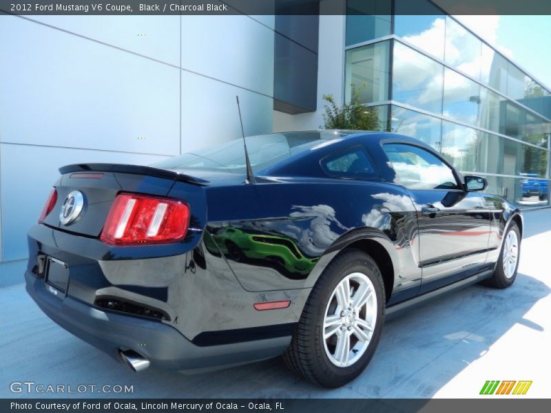 Black / Charcoal Black 2012 Ford Mustang V6 Coupe