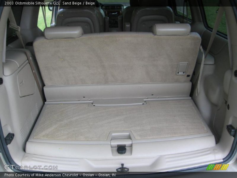 Sand Beige / Beige 2003 Oldsmobile Silhouette GLS