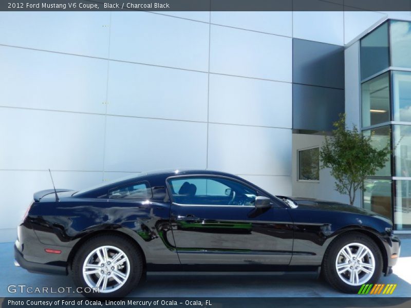Black / Charcoal Black 2012 Ford Mustang V6 Coupe