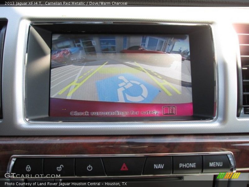 Carnelian Red Metallic / Dove/Warm Charcoal 2013 Jaguar XF I4 T