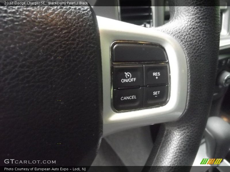 Blackberry Pearl / Black 2012 Dodge Charger SE