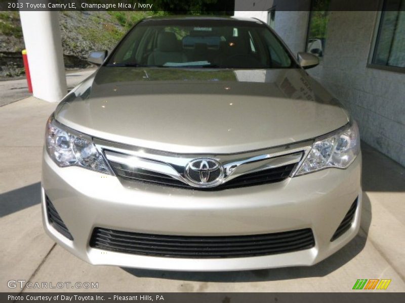 Champagne Mica / Ivory 2013 Toyota Camry LE