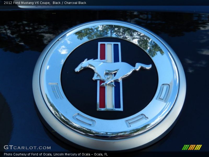 Black / Charcoal Black 2012 Ford Mustang V6 Coupe