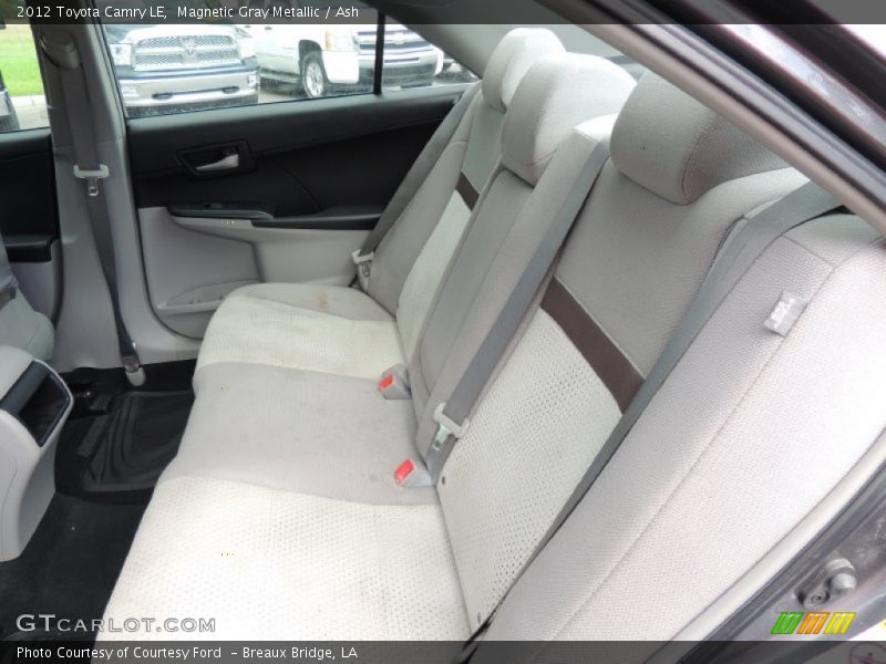 Magnetic Gray Metallic / Ash 2012 Toyota Camry LE