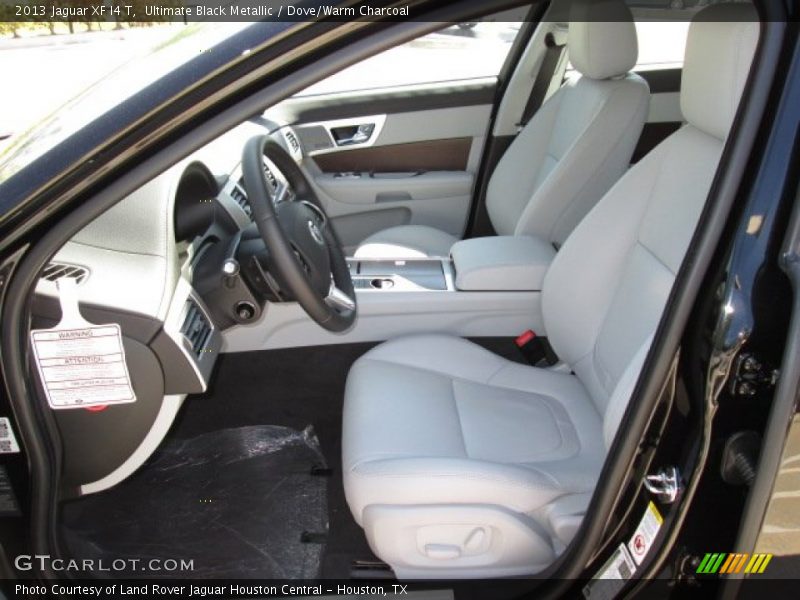Ultimate Black Metallic / Dove/Warm Charcoal 2013 Jaguar XF I4 T