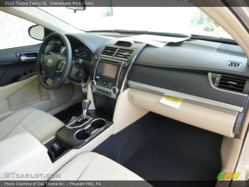 Champagne Mica / Ivory 2013 Toyota Camry LE
