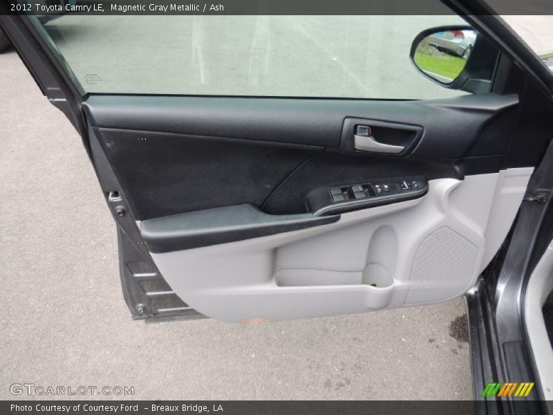 Magnetic Gray Metallic / Ash 2012 Toyota Camry LE