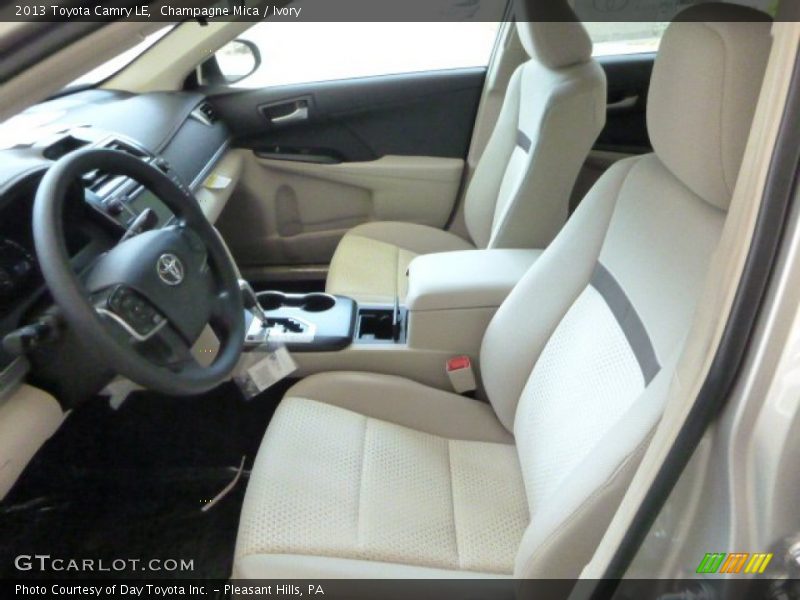 Champagne Mica / Ivory 2013 Toyota Camry LE