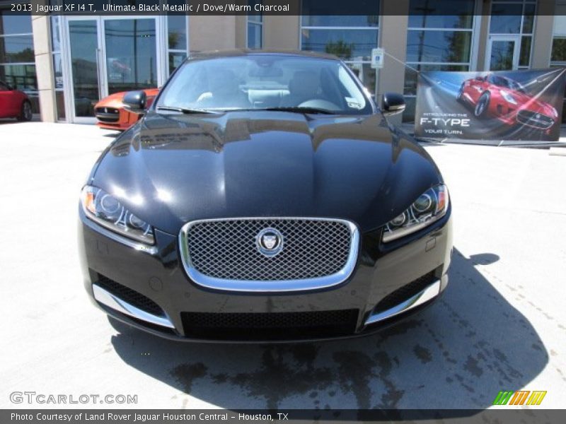Ultimate Black Metallic / Dove/Warm Charcoal 2013 Jaguar XF I4 T