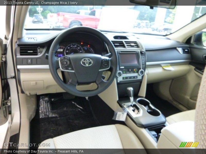 Champagne Mica / Ivory 2013 Toyota Camry LE