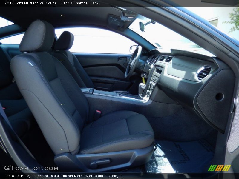 Black / Charcoal Black 2012 Ford Mustang V6 Coupe