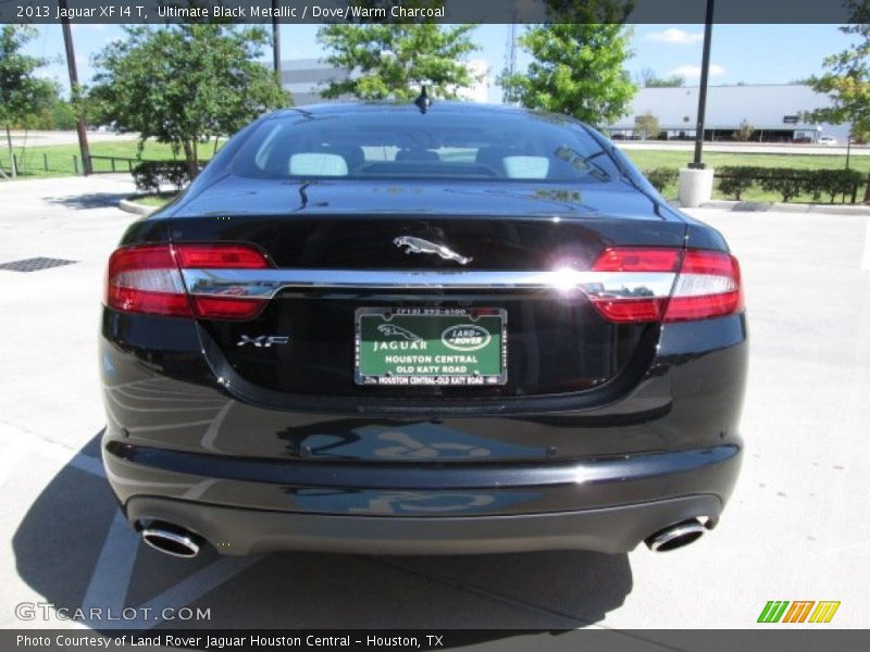 Ultimate Black Metallic / Dove/Warm Charcoal 2013 Jaguar XF I4 T