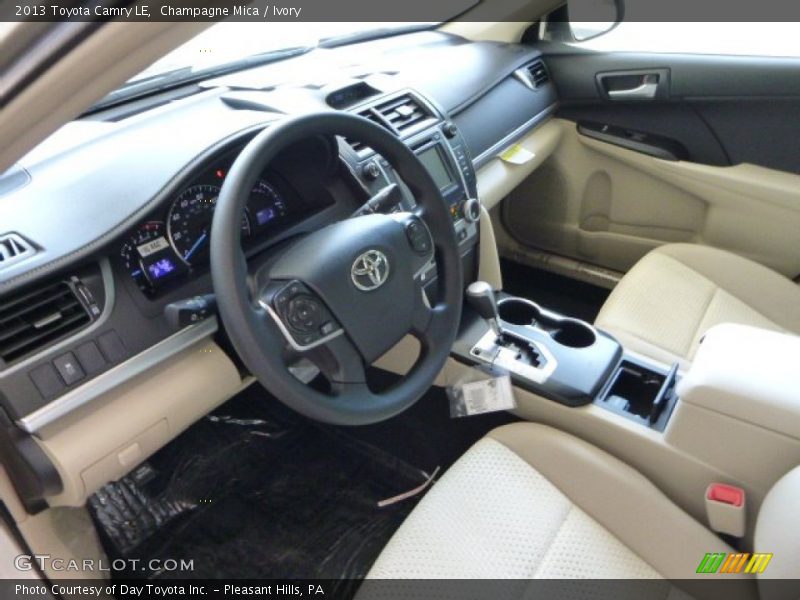 Champagne Mica / Ivory 2013 Toyota Camry LE