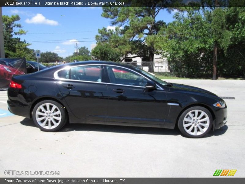 Ultimate Black Metallic / Dove/Warm Charcoal 2013 Jaguar XF I4 T