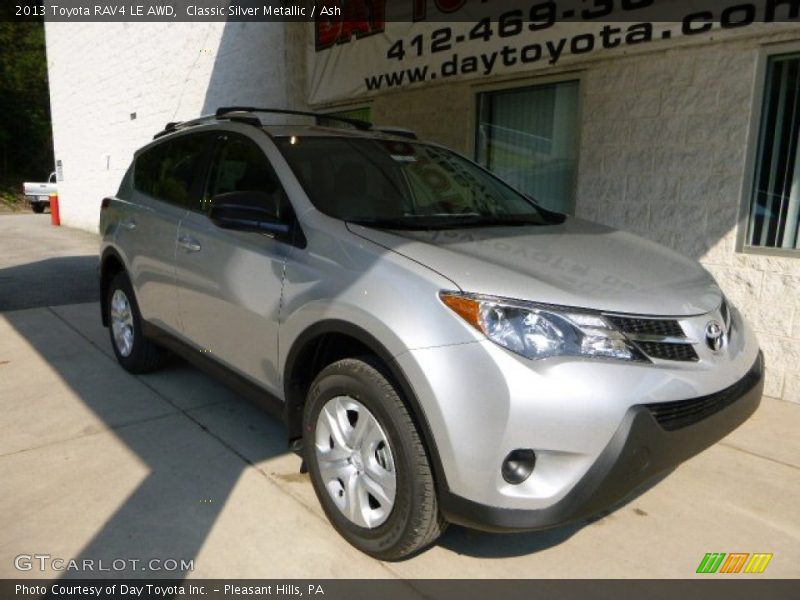 Classic Silver Metallic / Ash 2013 Toyota RAV4 LE AWD