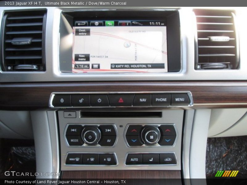 Ultimate Black Metallic / Dove/Warm Charcoal 2013 Jaguar XF I4 T