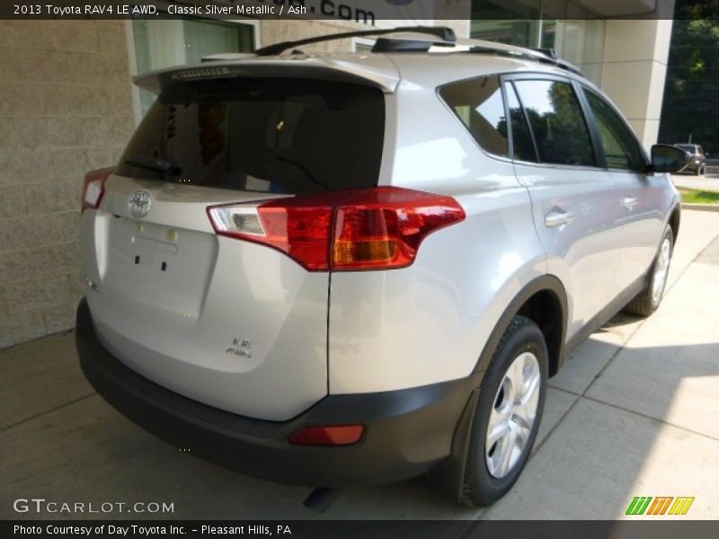 Classic Silver Metallic / Ash 2013 Toyota RAV4 LE AWD