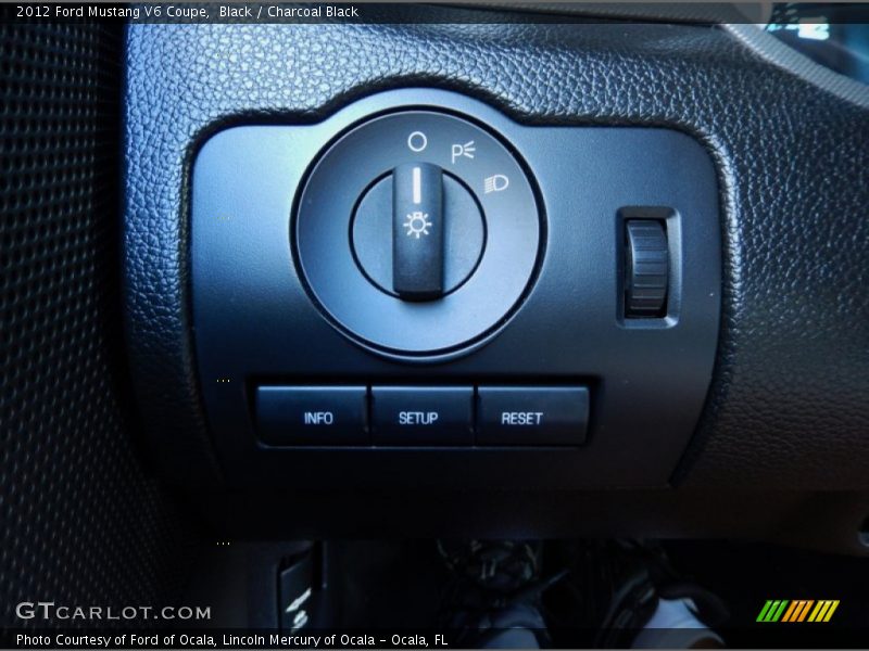 Black / Charcoal Black 2012 Ford Mustang V6 Coupe