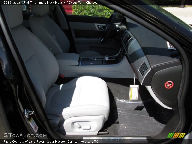 Ultimate Black Metallic / Dove/Warm Charcoal 2013 Jaguar XF I4 T