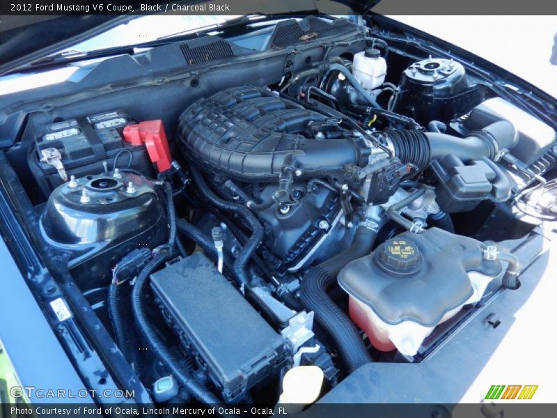Black / Charcoal Black 2012 Ford Mustang V6 Coupe