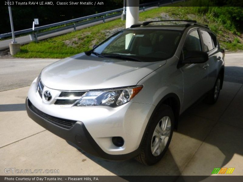 Classic Silver Metallic / Ash 2013 Toyota RAV4 LE AWD