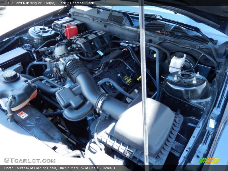 Black / Charcoal Black 2012 Ford Mustang V6 Coupe