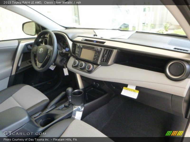 Classic Silver Metallic / Ash 2013 Toyota RAV4 LE AWD