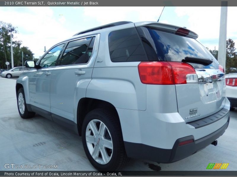 Quicksilver Metallic / Jet Black 2010 GMC Terrain SLT