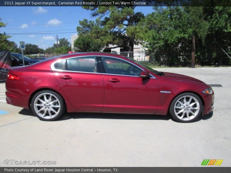  2013 XF Supercharged Carnelian Red Metallic