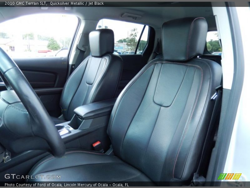 Quicksilver Metallic / Jet Black 2010 GMC Terrain SLT