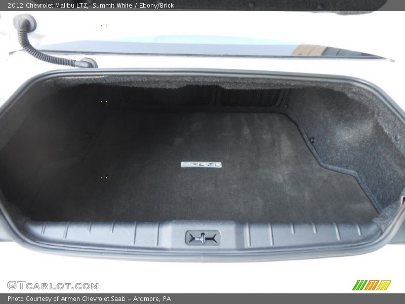 Summit White / Ebony/Brick 2012 Chevrolet Malibu LTZ
