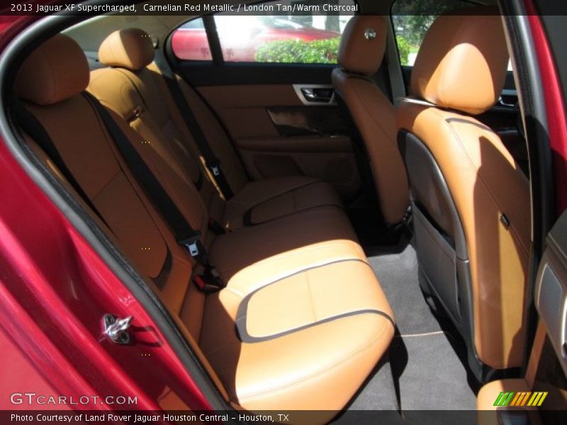 Carnelian Red Metallic / London Tan/Warm Charcoal 2013 Jaguar XF Supercharged