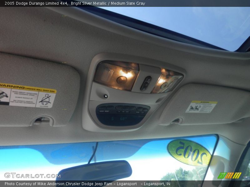 Bright Silver Metallic / Medium Slate Gray 2005 Dodge Durango Limited 4x4
