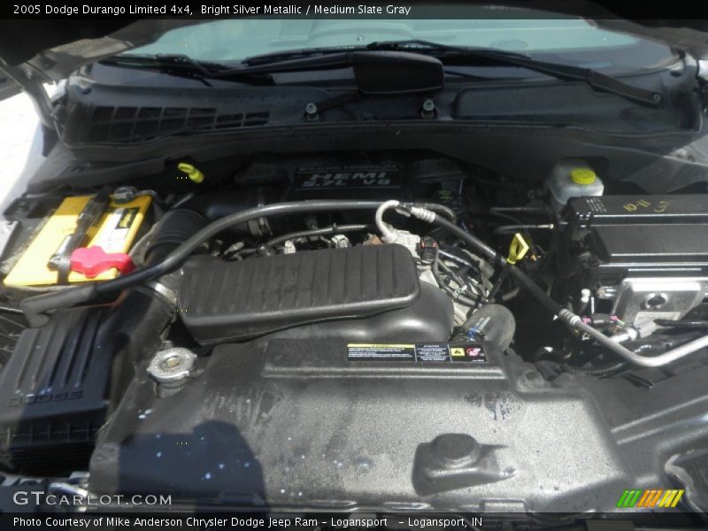 Bright Silver Metallic / Medium Slate Gray 2005 Dodge Durango Limited 4x4