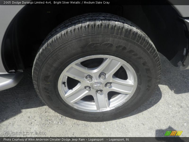 Bright Silver Metallic / Medium Slate Gray 2005 Dodge Durango Limited 4x4