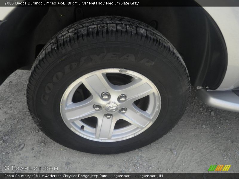 Bright Silver Metallic / Medium Slate Gray 2005 Dodge Durango Limited 4x4