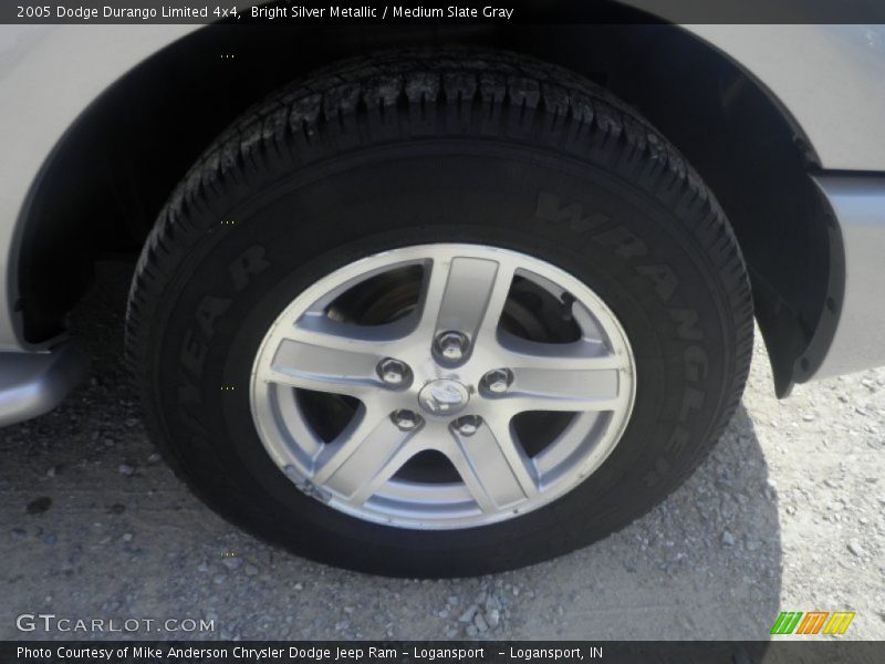 Bright Silver Metallic / Medium Slate Gray 2005 Dodge Durango Limited 4x4