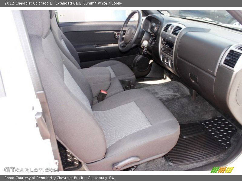 Summit White / Ebony 2012 Chevrolet Colorado LT Extended Cab