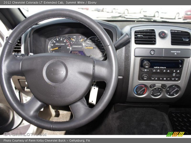Summit White / Ebony 2012 Chevrolet Colorado LT Extended Cab