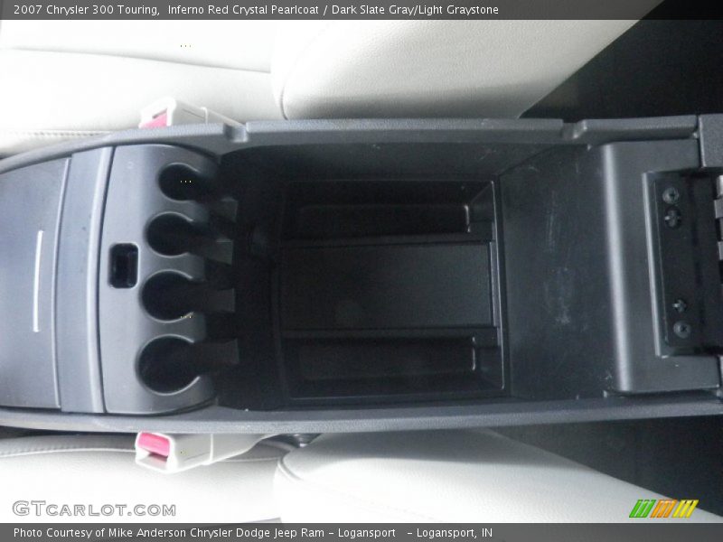 Inferno Red Crystal Pearlcoat / Dark Slate Gray/Light Graystone 2007 Chrysler 300 Touring