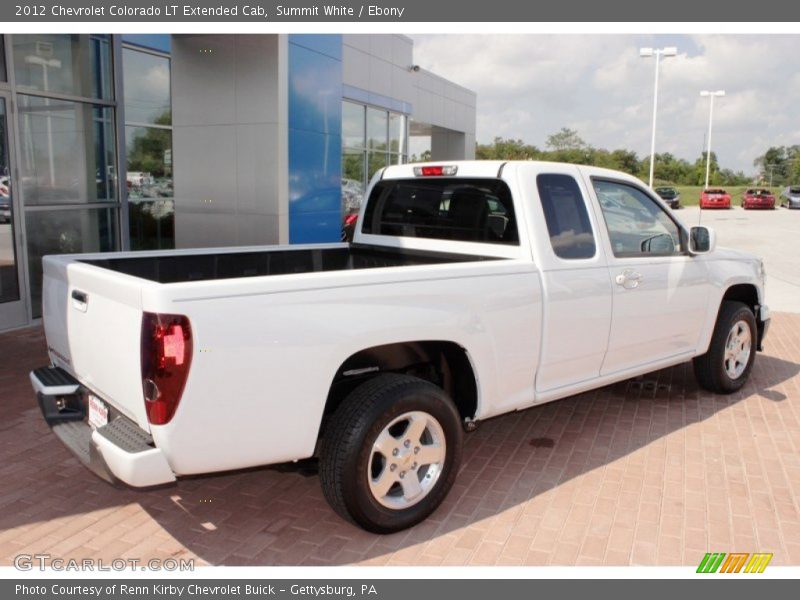 Summit White / Ebony 2012 Chevrolet Colorado LT Extended Cab