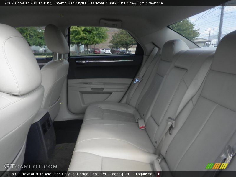 Inferno Red Crystal Pearlcoat / Dark Slate Gray/Light Graystone 2007 Chrysler 300 Touring